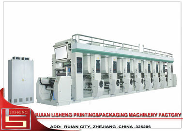 China La impresora de alta velocidad del rotograbado con el eje doble el desenrollar desenrolla proveedor
