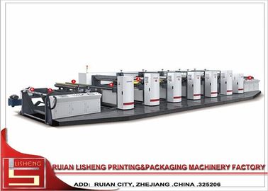 China Cuerpo de impresión de Flexo del color de la velocidad 10 con el sistema de rectificación electrónico proveedor