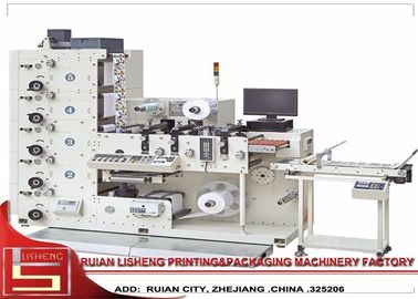 China Impresora rotatoria de la etiqueta de Lntermittent de la prensa de copiar multicolora, 60m/min proveedor