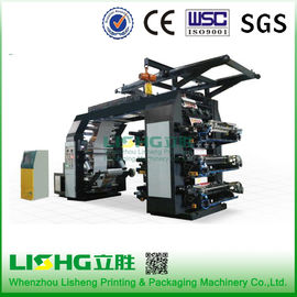 China 6color apilan el tipo lado del doble del HDPE BOPP OPP del LDPE que imprime la impresora flexográfica proveedor